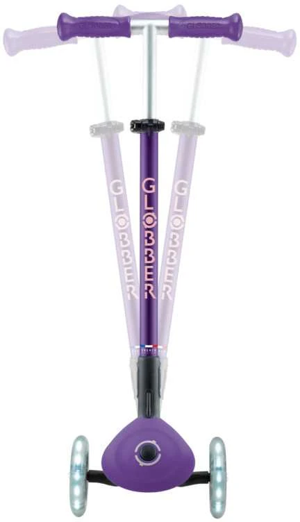 GLOBBER paspirtukas Elite Lights, violetinis, 439-603-3