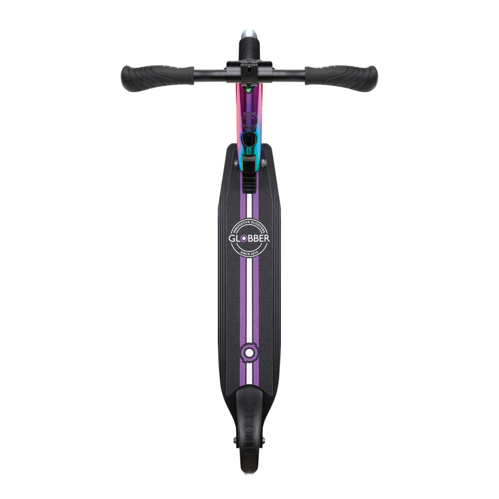 GLOBBER paspirtukas Flow Element Lights, spalvotas chrominis, 721-401
