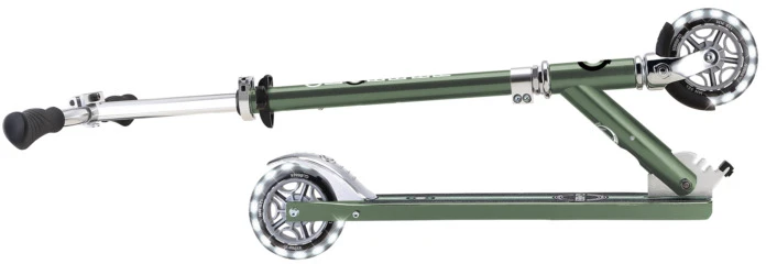 GLOBBER paspirtukas Flow Element Lights, šviesi alyvuogė, 721-104