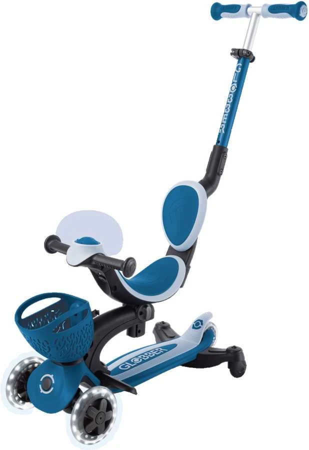 GLOBBER paspirtukas Go Up Baby Light 360, 3in1, mėlynas, 844-100