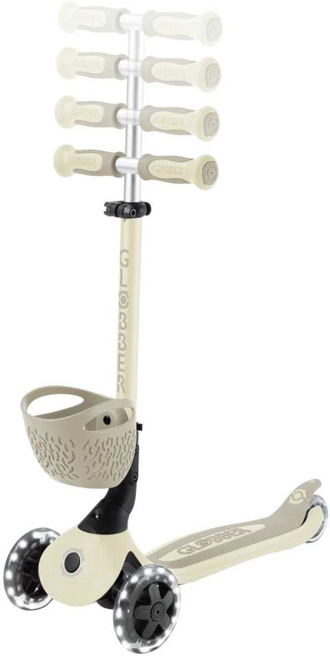GLOBBER paspirtukas Go-Up Baby Lights 360, 3in1, spalva: ruda