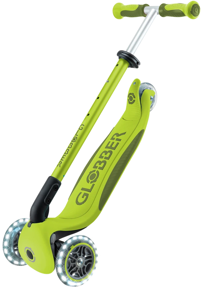 Paspirtukas GLOBBER Go Up Deluxe Lights, salotinis