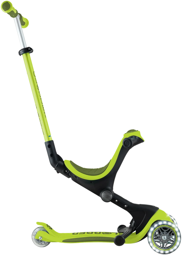 Paspirtukas GLOBBER Go Up Deluxe Lights, salotinis