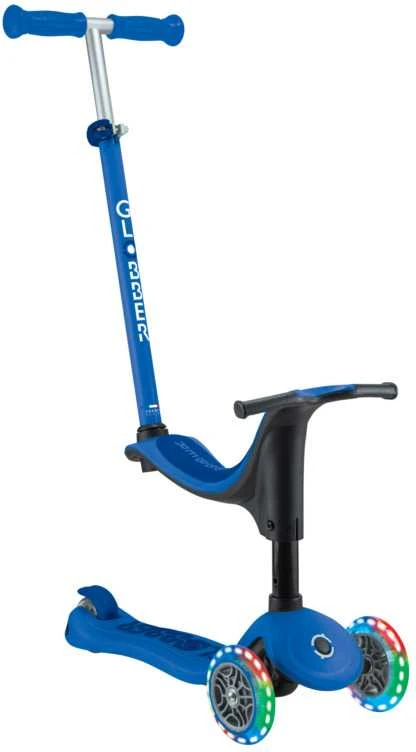 GLOBBER paspirtukas Go Up Sporty Lights, tamsiai mėlynas, 452-600-4 S