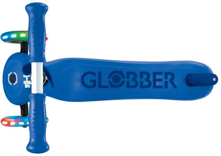 GLOBBER paspirtukas Go Up Sporty Lights, tamsiai mėlynas, 452-600-4 S