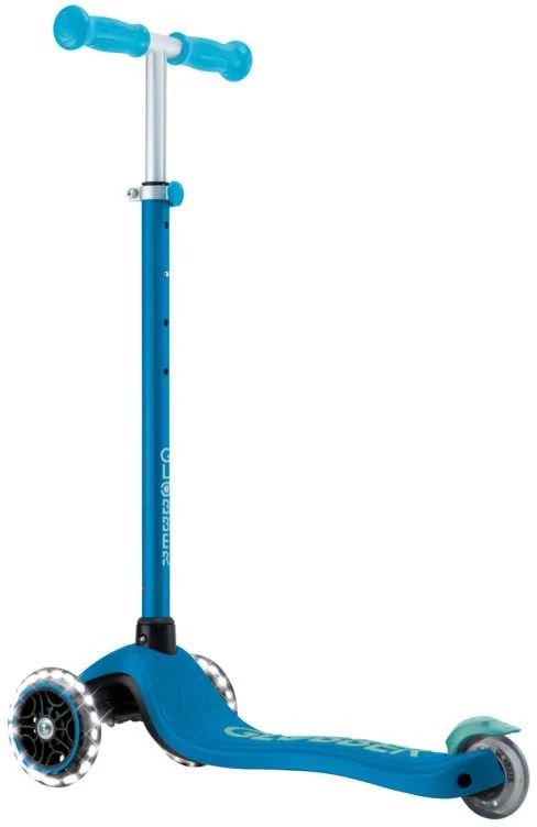 GLOBBER paspirtukas Primo Plus Glow Lights, mėlynas, 443-100