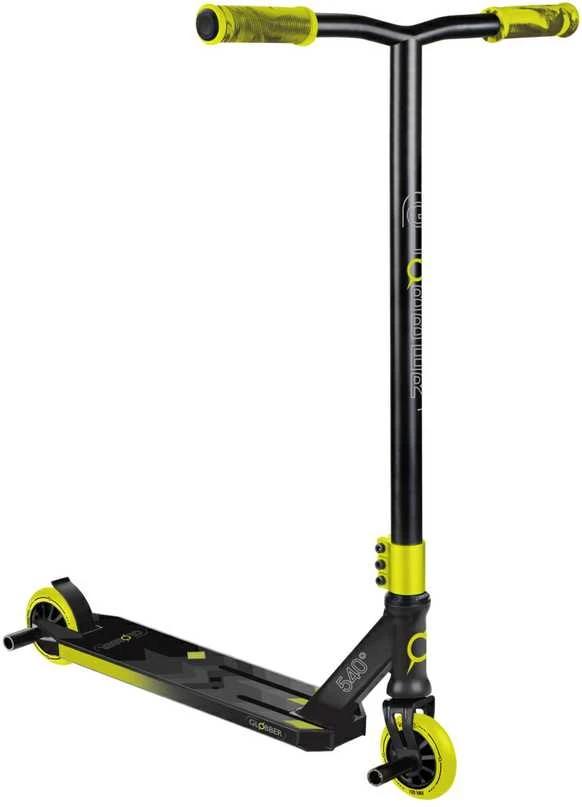 GLOBBER paspirtukas Stunt GS 540, Juoda - geltona, 622-107-3 aprašymas - Prekės nuotrauka