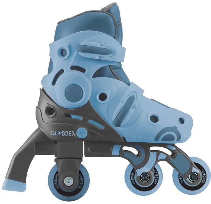 GLOBBER riedučiai Learning Skates 2 in 1, dydis 26-29, mėlyni, 780-200