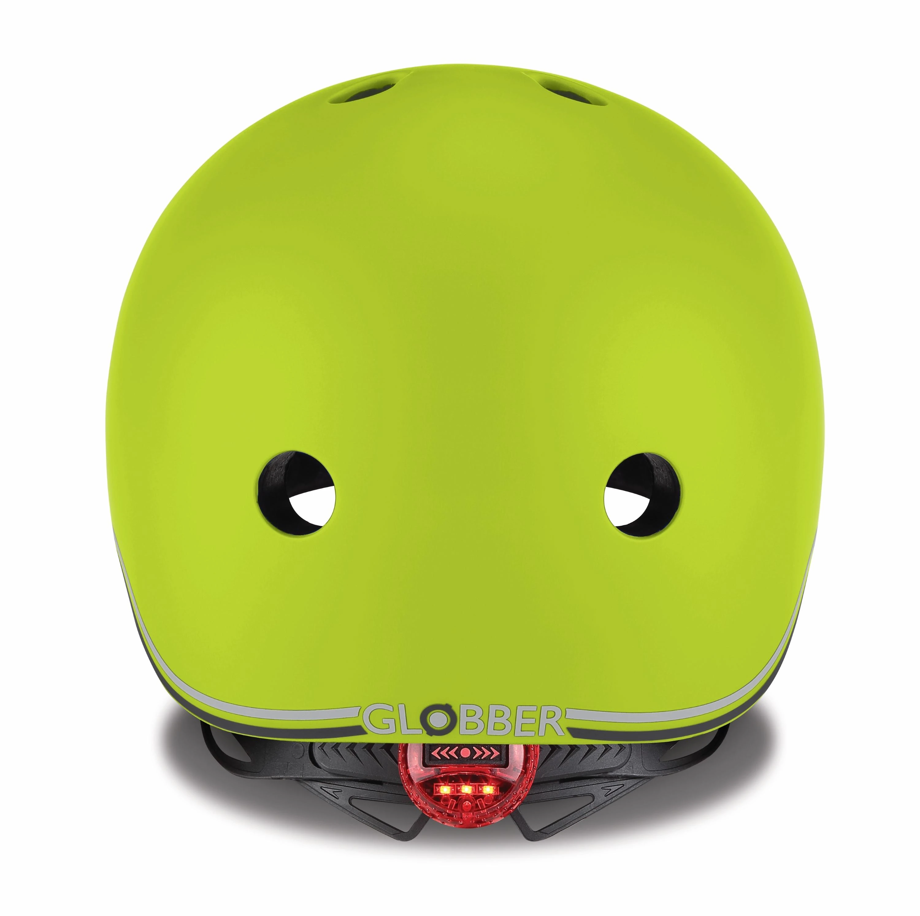 GLOBBER šalmas Go Up Lights, XXS/XS (45-51cm), laimo žalia