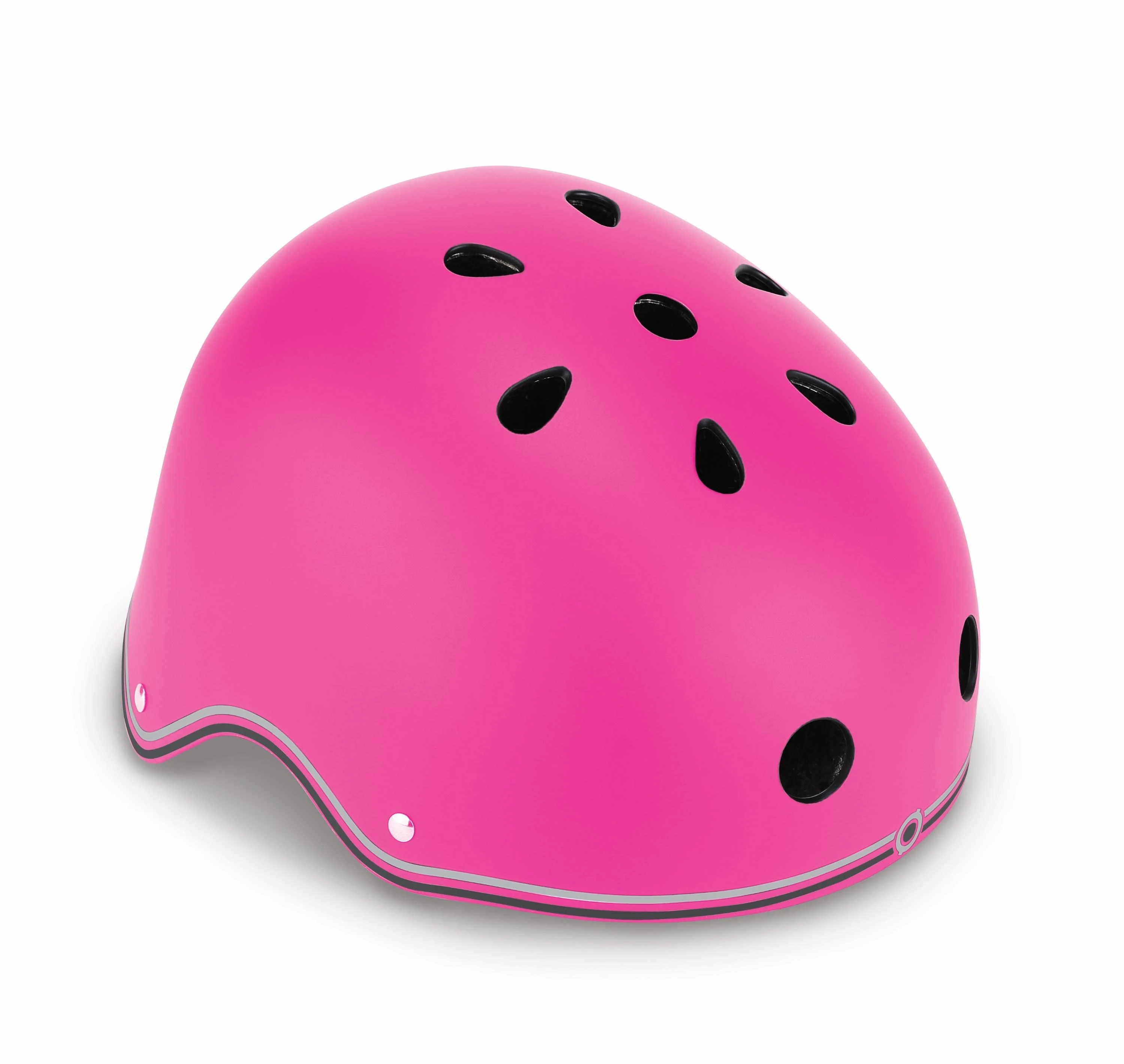 GLOBBER šalmas Primo Lights, XS/S (48-53cm), rožinis