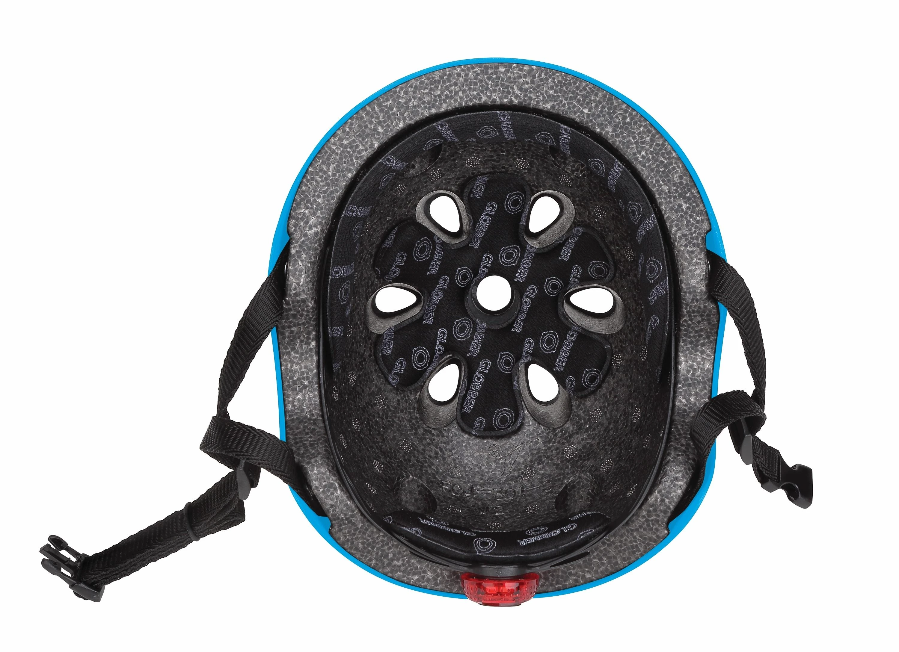 GLOBBER šalmas Primo Lights, XS/S (48-53cm), mėlynas