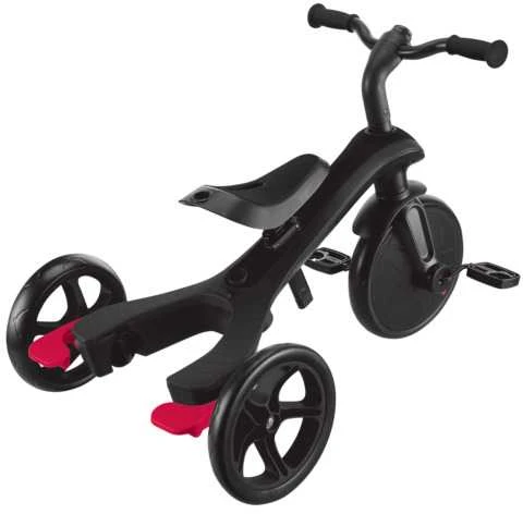 GLOBBER triratukas Explorer Trike 4in1, juodas, 634-120