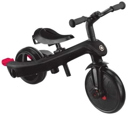 GLOBBER triratukas Explorer Trike 4in1, juodas, 634-120