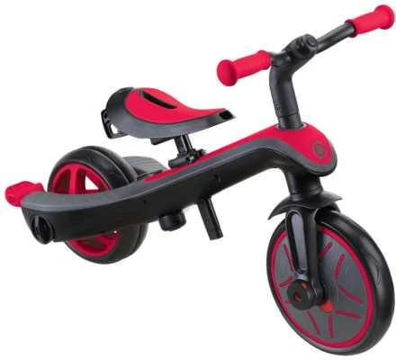 Daugiafunkcinis triratukas Globber Explorer Trike 4in1, raudonas, 632-102