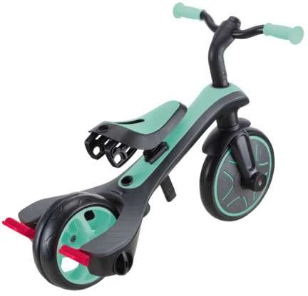 Daugiafunkcinis triratukas Globber Explorer Trike 4in1, mėtinis, ‎632-206