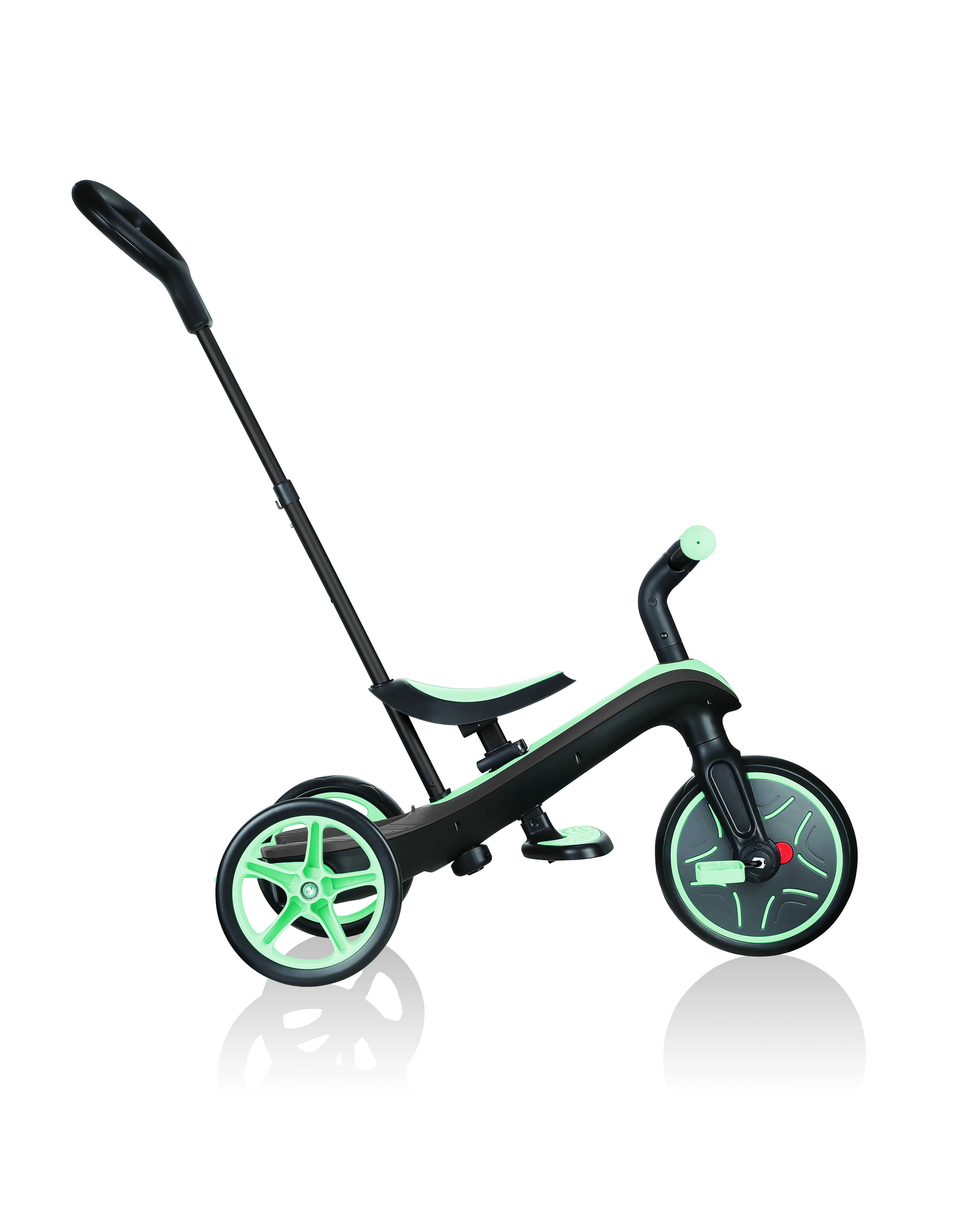 Daugiafunkcinis triratukas Globber Explorer Trike 4in1, mėtinis, ‎632-206