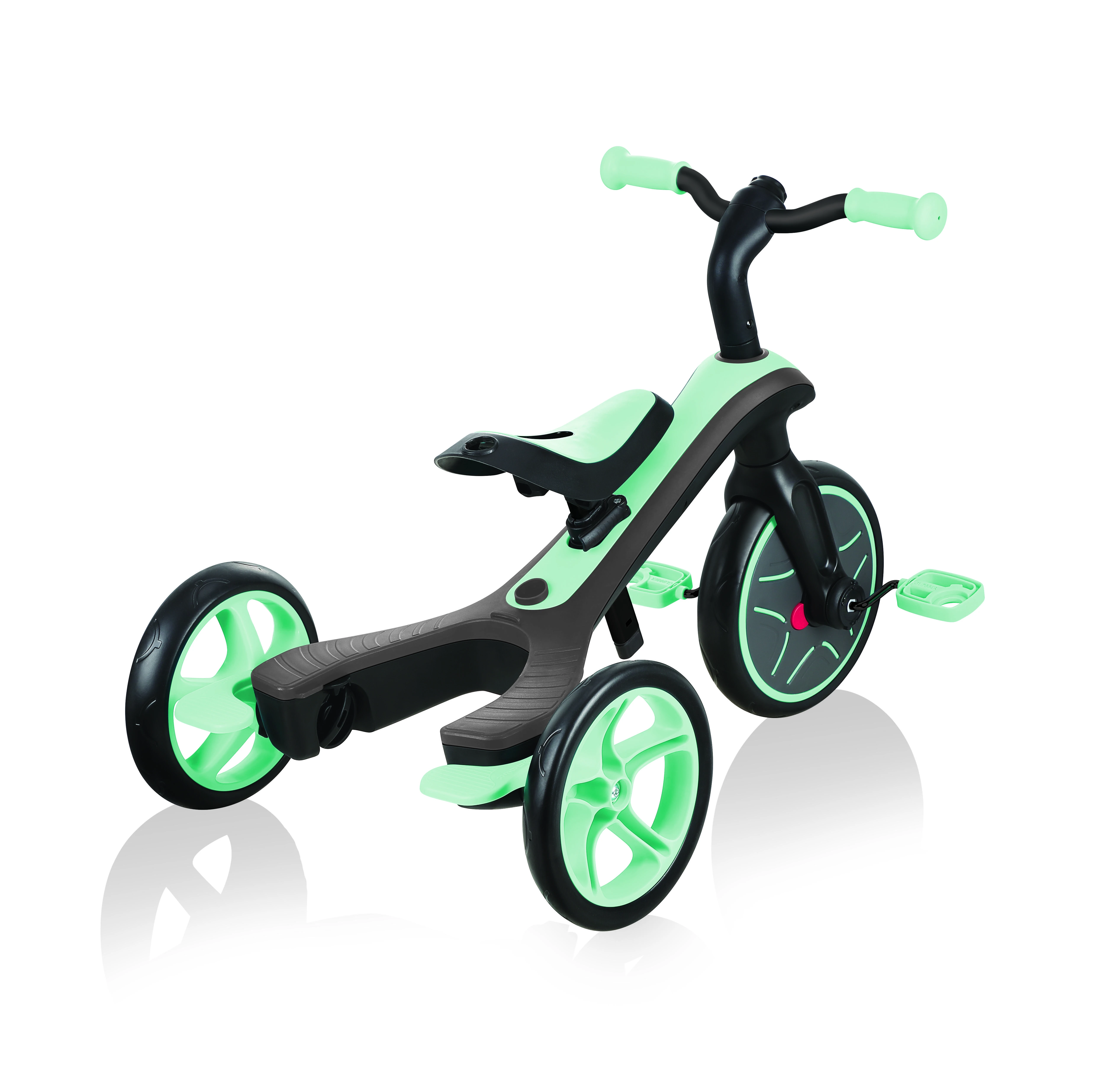 Daugiafunkcinis triratukas Globber Explorer Trike 4in1, mėtinis, ‎632-206