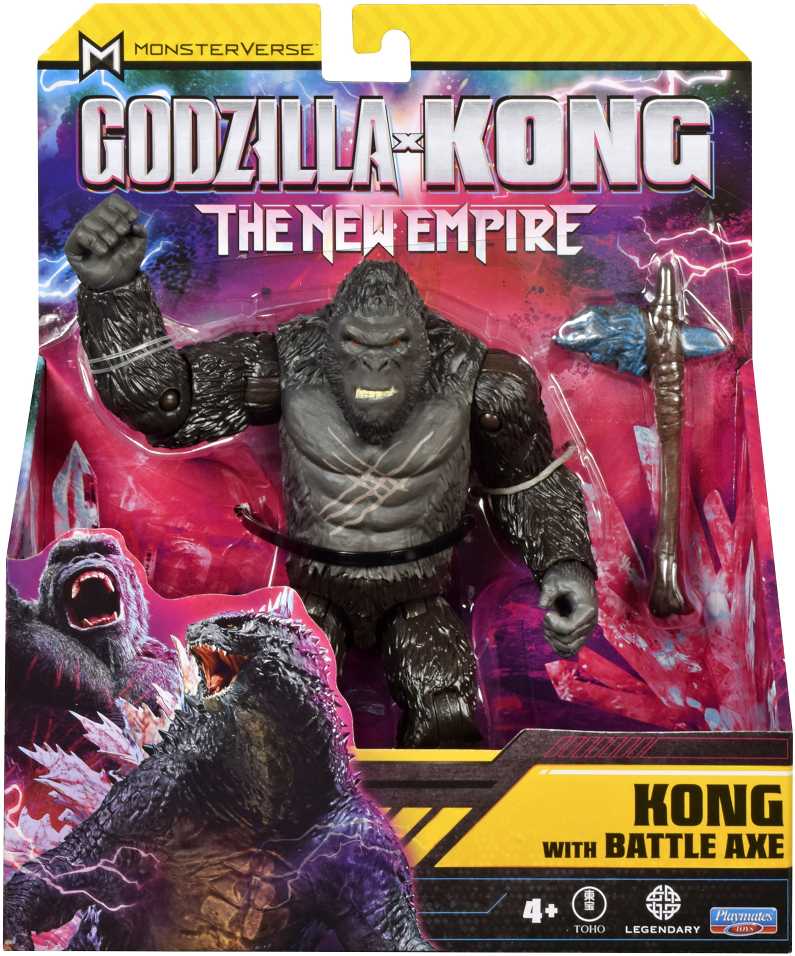 Godzilla X Kong GODZILLA figūrėlė 6" Battle Scared Kong, 35203