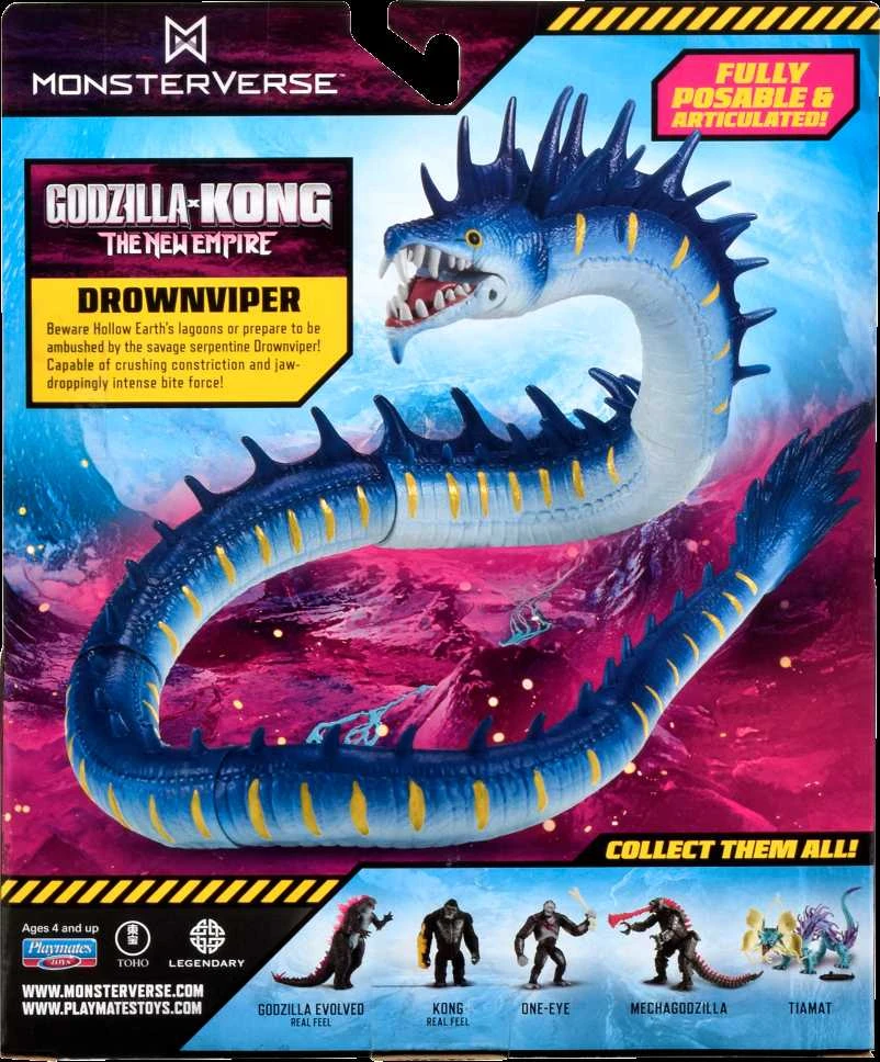 Godzilla X Kong GODZILLA figūrėlė 6" Drownviper, 35215
