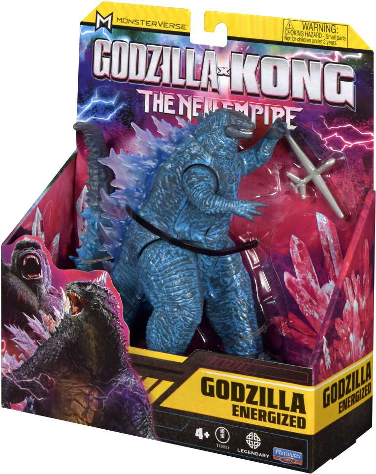 Godzilla X Kong GODZILLA figūrėlė 6" Energized Godzilla, 35212