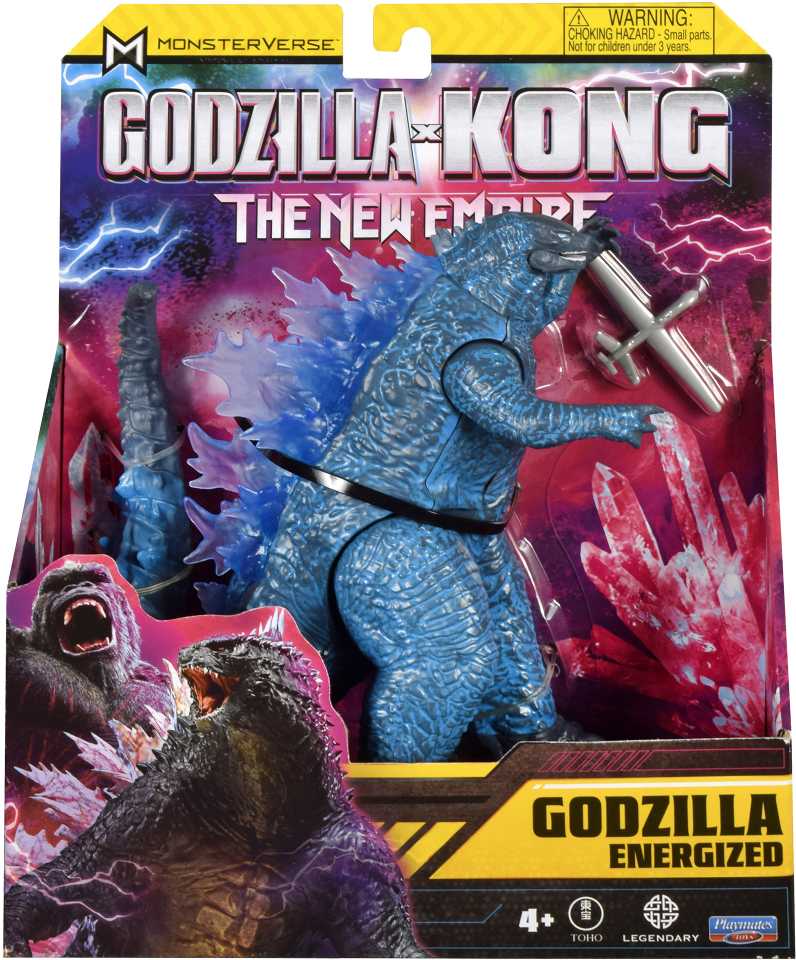 Godzilla X Kong GODZILLA figūrėlė 6" Energized Godzilla, 35212