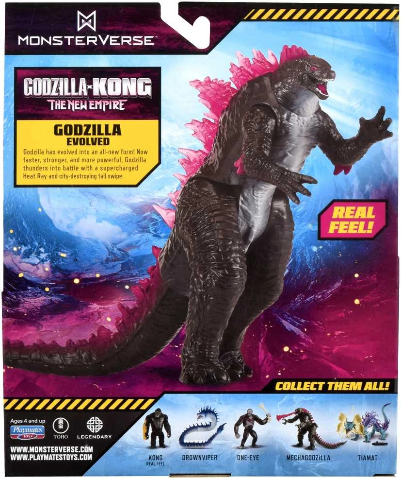 None Godzilla X Kong GODZILLA figūrėlė 6" Godzilla Evolved, 35232
