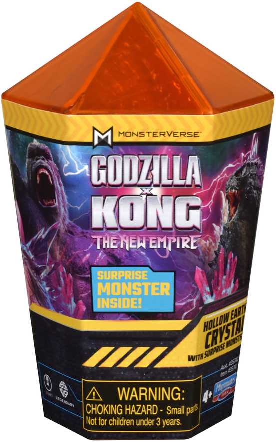 Godzilla X Kong GODZILLA kristalas su staigmena 2" figūrėle, 35741