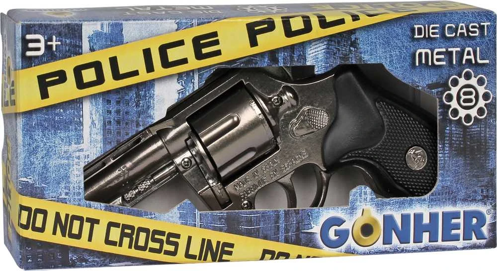 Nezatříděno Gonher Guns GONHER revolveris policininko 8 šovinių, 33/0