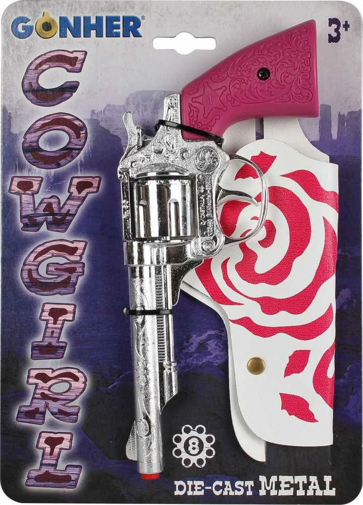 Gonher Guns GONHER rinkinys kaubojos ginklas COWGIRL, 180/2F