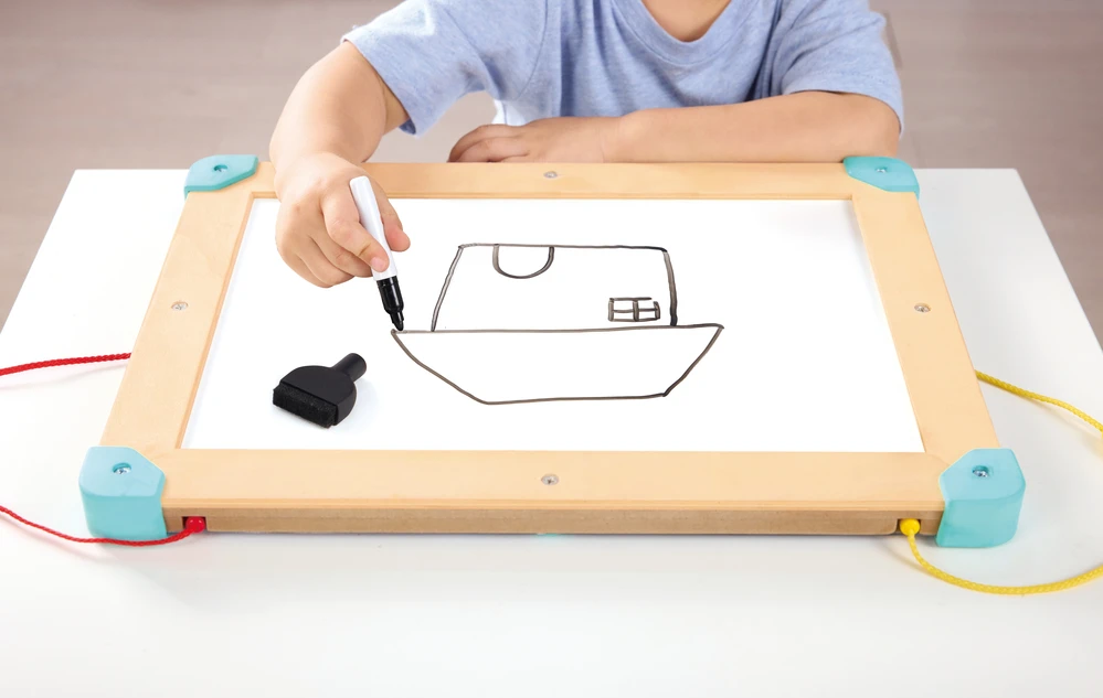 HAPE 2-in-1 labirintas ir tangramų lenta, E0524K