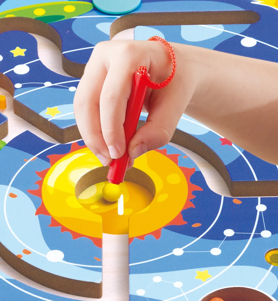 HAPE 2-in-1 labirintas ir tangramų lenta, E0524K