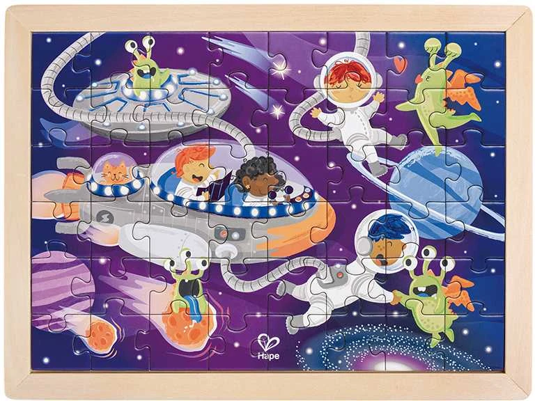 HAPE dėlionė Space Friends, E1644A