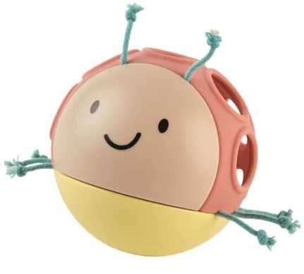 HAPE kūdikio žaislas Busy Bug Roll-FSC, E8522B