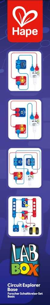 HAPE mokomasis elektros grandinių žaidimas, E5202A