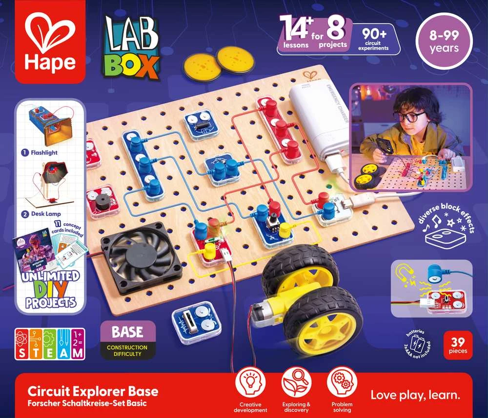 HAPE mokomasis elektros grandinių žaidimas, E5202A