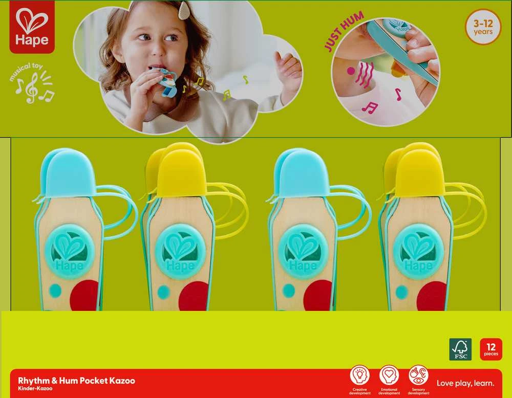 HAPE vaikiškas muzikinis žaislas kazu, E0643K