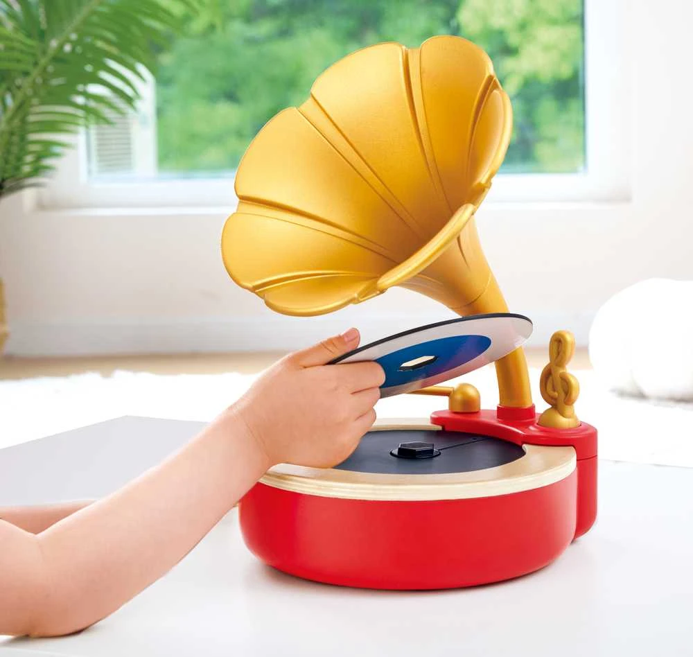 HAPE žaislinis fonografas, E0641A