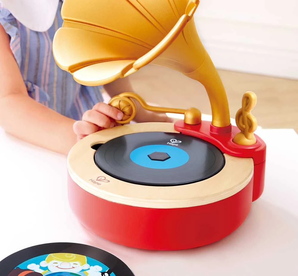HAPE žaislinis fonografas, E0641A