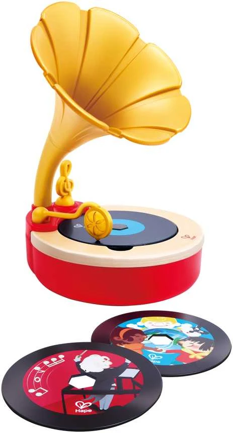 HAPE žaislinis fonografas, E0641A