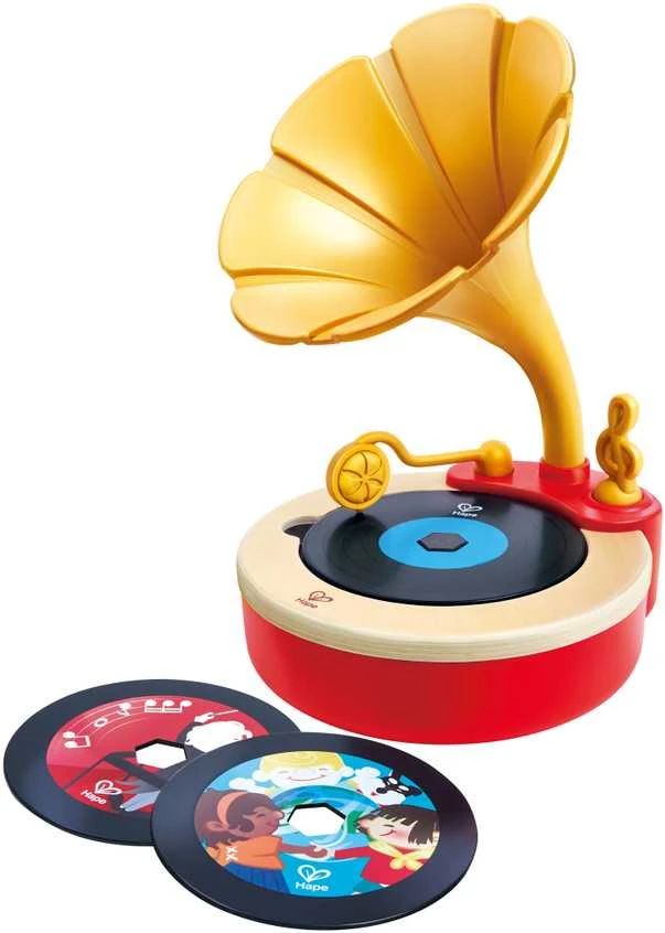 HAPE žaislinis fonografas, E0641A