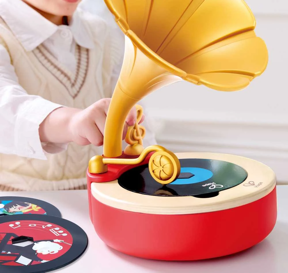 HAPE žaislinis fonografas, E0641A