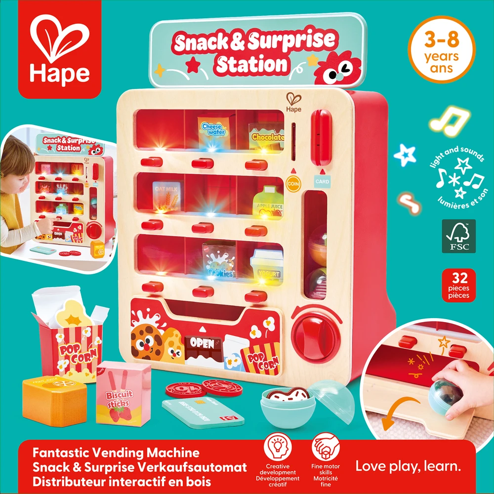 HAPE Žaislinis prekybos automatas, E3238A