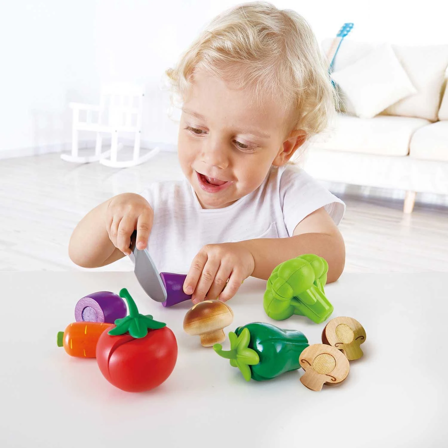 HAPE Žaislinis rinkinys Sodo daržovės, E3161B