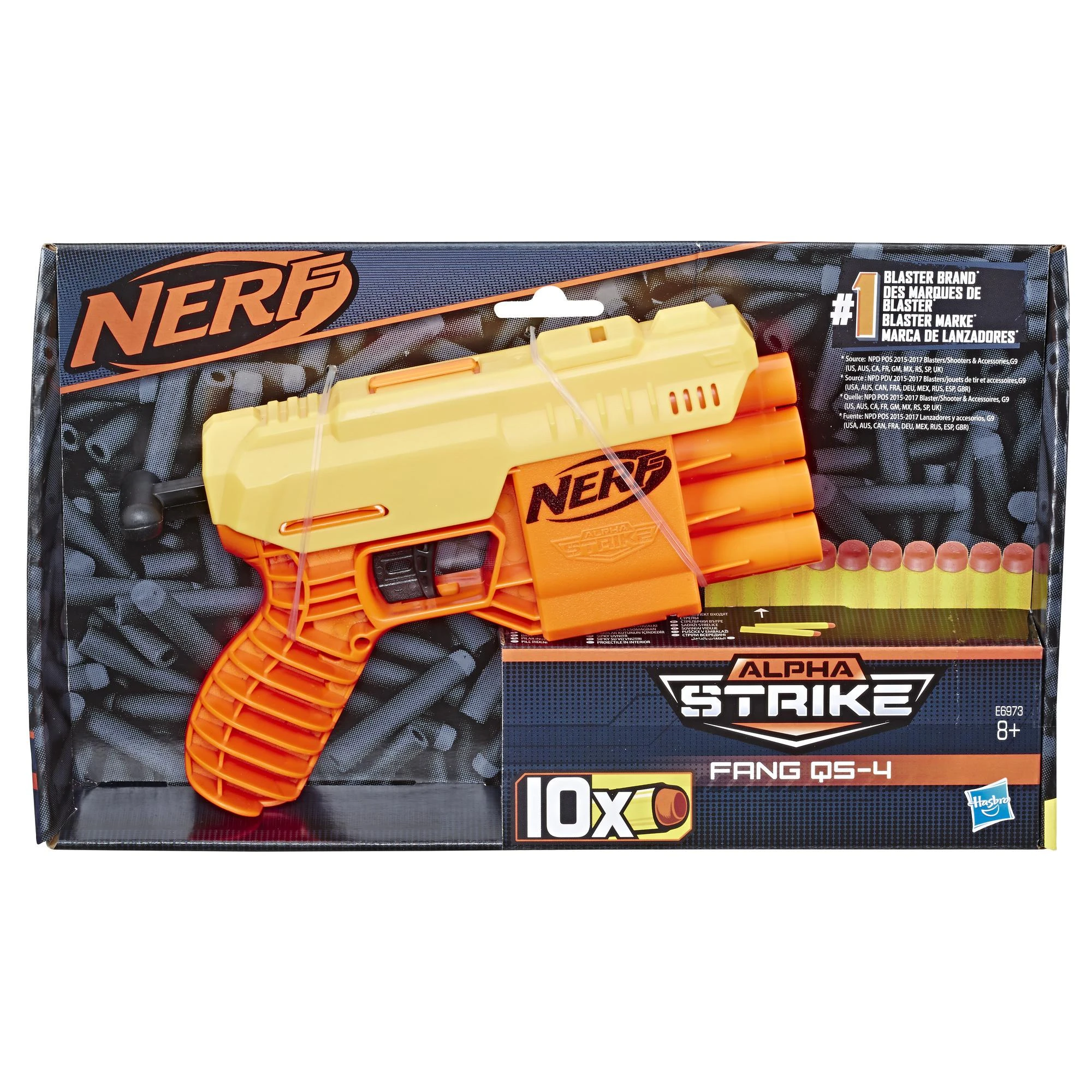 Hasbro NERF Šautuvas ALPHA STRIKE FANG QS 4