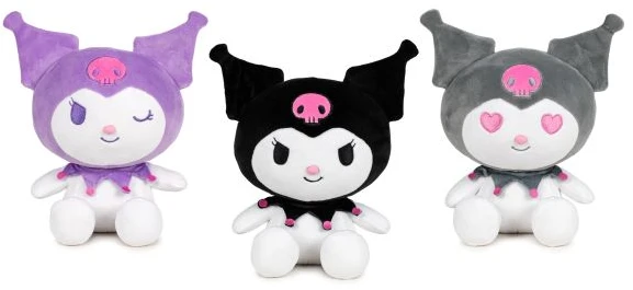HELLO KITTY Kuromi pliušinis žaislas, 16 cm, asort., 760025752