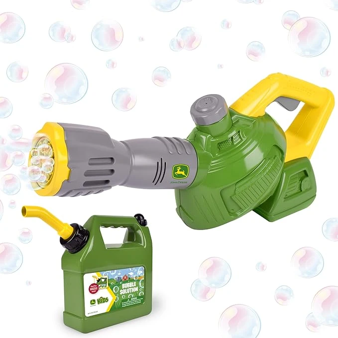 Tomy JOHN DEERE muilo burbulų lapų pūstuvas su kanistru, X470146