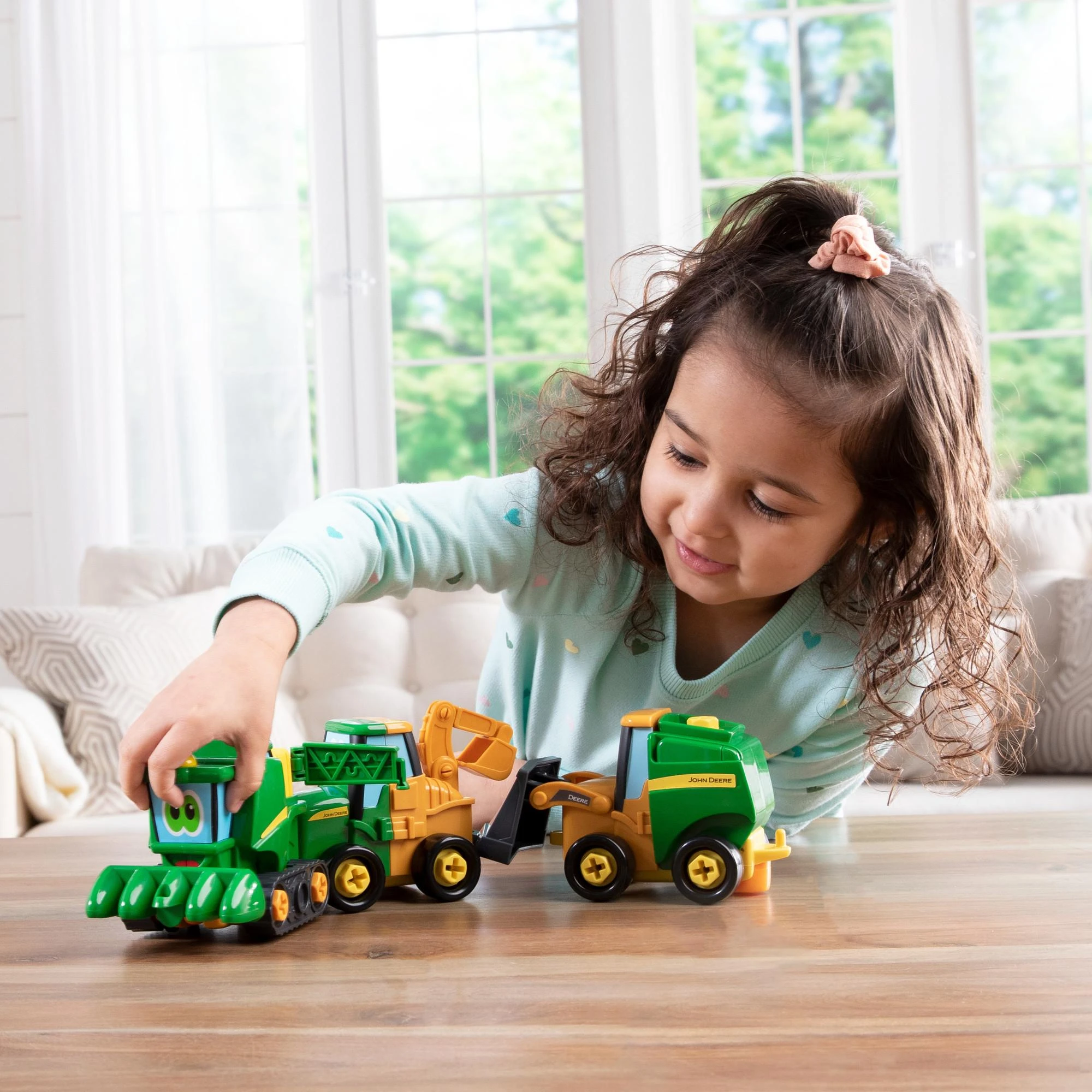 Tomy JOHN DEERE traktorius Build A Buddy Sprayer, 47277
