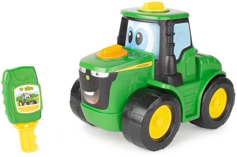 Tomy John_Deere Žaislinis traktorius John Deere KEY N GO JOHNNY 47500