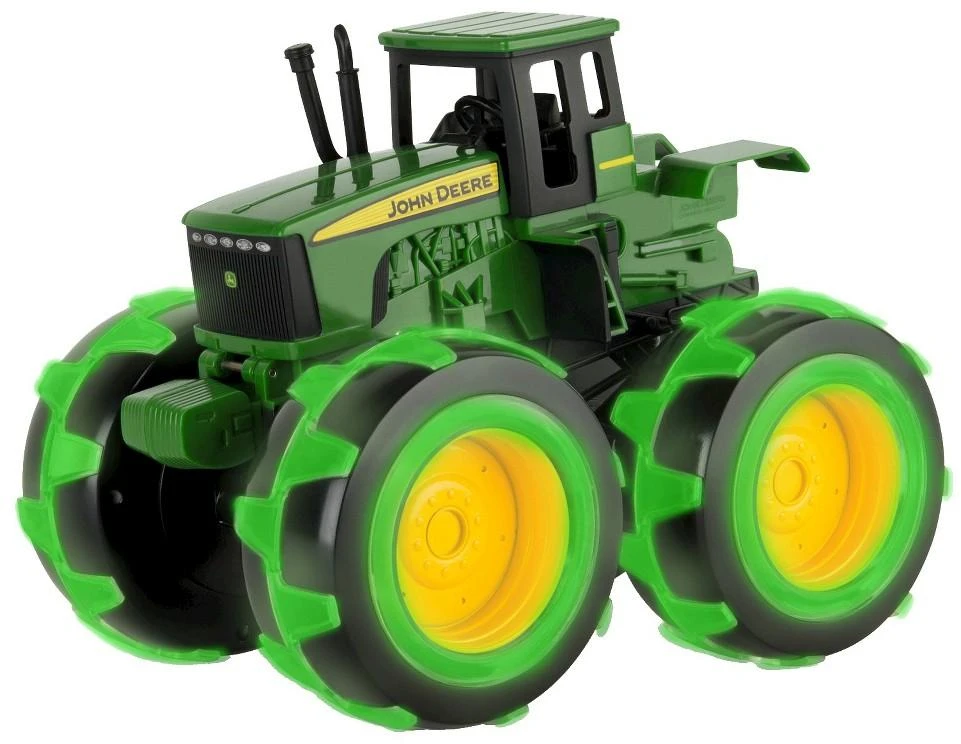 Tomy JOHN DEERE traktorius su šviečiančiais ratais Monster, 46434