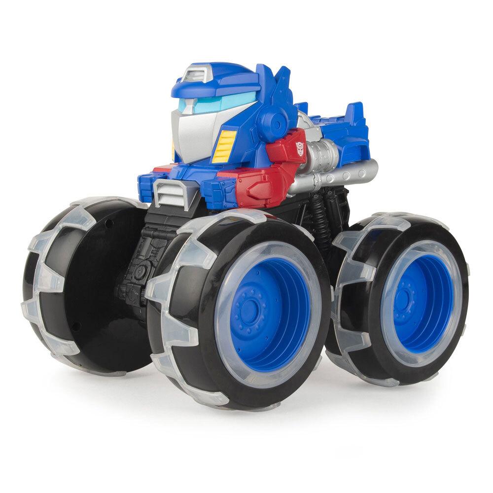 Tomy JOHN DEERE traktorius su šviečiančiais ratais Optimus Prime, 47423
